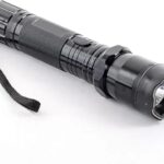 Care 4 Metal Alloy Body 1101 LED Portable Rechargeable Flashlight Torch for Emergency use, 2 in 1 Hand held Tactical Torch Light Outdoor,Indoor-Super Bright Long Distance Beam Range