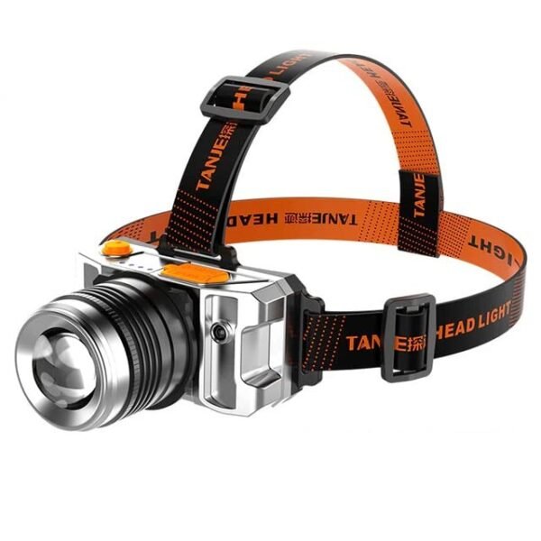Care 4 Portable LED Headlight USB Rechargeable Super Bright Sensor Headlight Miner Headlamp Outdoor Waterproof Flashlight