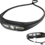 Care 4 Motion Sensor LED + 2COB Head Torch USB Rechargeable Waterproof Headlamp Flashlight 350 Lumen Silicone Head Lamp for Swimming, Cycling, Camping & Trekking